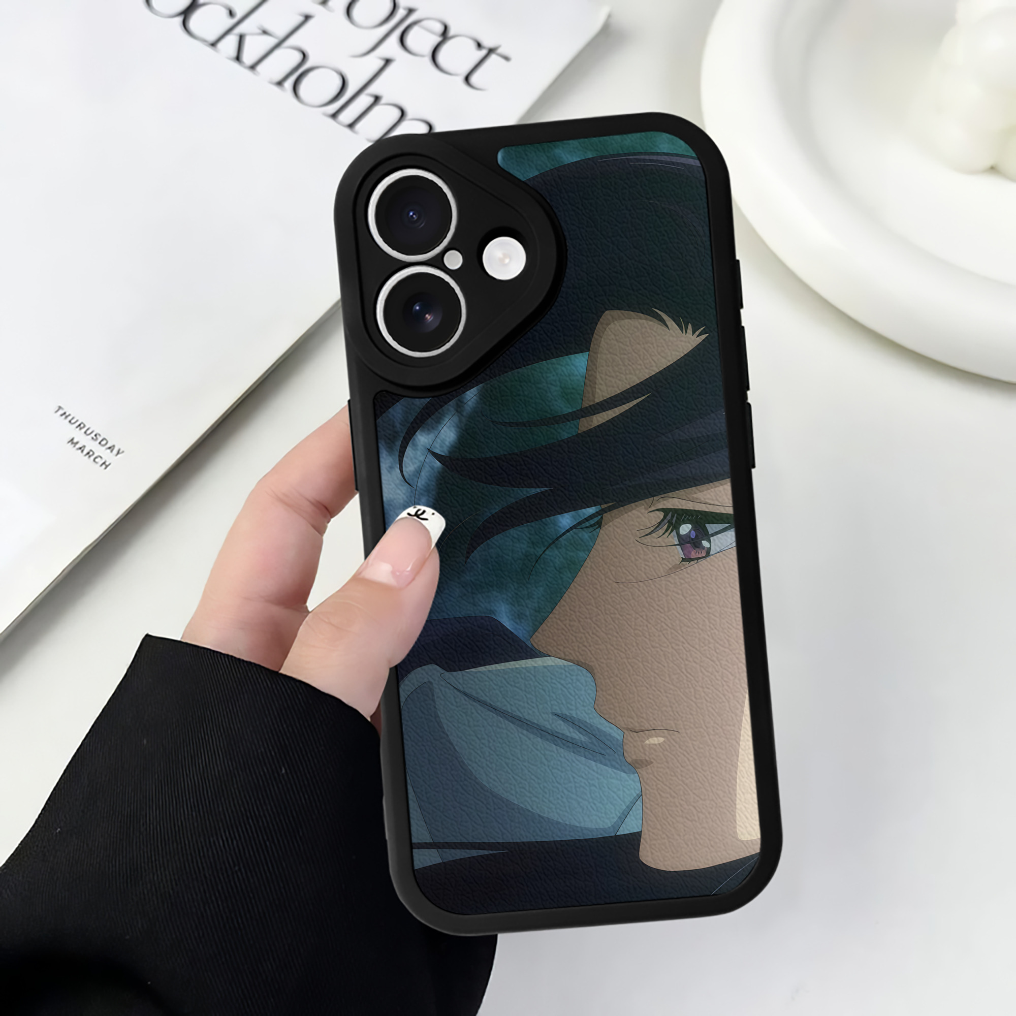 薬屋のひとりごと The Apothecary Diaries 【iPhone 16シリーズ対応】シリコンスマホケース（レザー調） 材質：シリコン